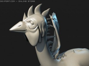 fantasy dragon 3D 모델