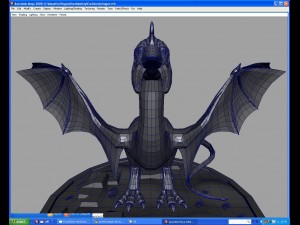 fantasy dragon 3D 모델
