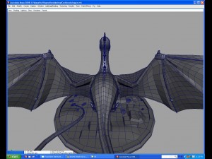 fantasy dragon 3D 모델