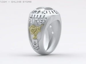 gents ring sculpted 3D Model