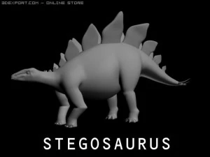 stegosaurus Modello 3D