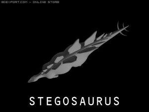 stegosaurus Modello 3D