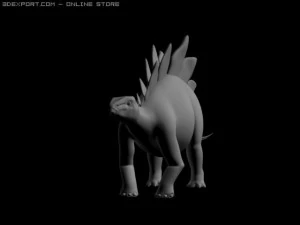 stegosaurus Modello 3D