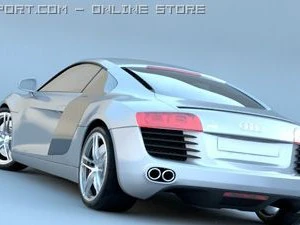 audi r8 3D Model
