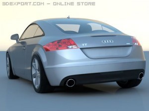 audi tt 3D Model