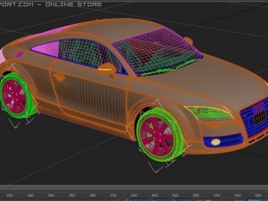 audi tt 3D Model