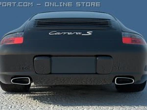 porsche carrera s 3D Model