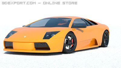 lamborghini murcielago 3D Model .c4d .max .obj .3ds .fbx .stl .blend 
