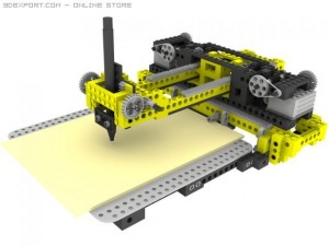 lego technic model printer 3D in 3DExport