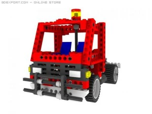 лего техника вилочный погрузчик 3D Модель
