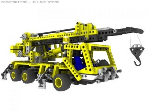 lego technic pneumatic crane 3D-Modell