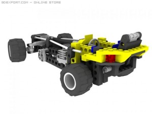 lego technic desert ranger 3D 모델