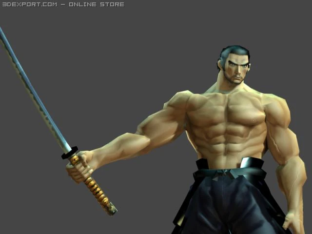 samorais 3D Model .c4d .max .obj .3ds .fbx .stl .blend