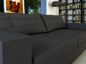sofa barcelona 230x97 3D Model