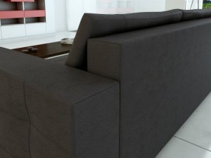 sofa barcelona 230x97 3D Model