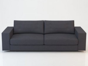 sofa barcelona 230x97 3D Model