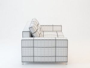 sofa barcelona 190x97 3D Modell
