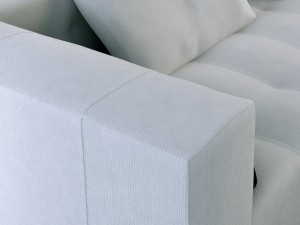 sofa living 190x100 3D Model