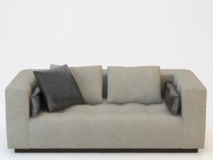 sofa living 190x100 3D Model