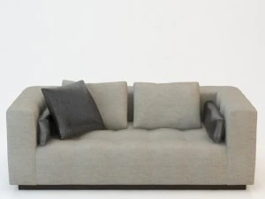 sofa living 190x100 3D Model