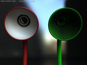 table lamp 3D मॉडल