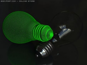 table lamp 3D मॉडल