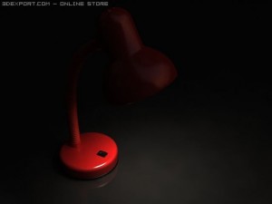 table lamp 3D मॉडल