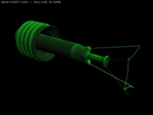 table lamp 3D मॉडल