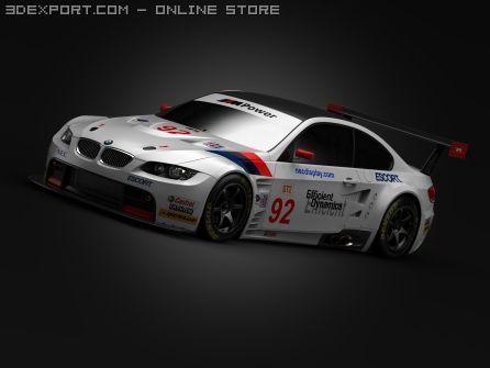 bmw m3 gt2 3D-Modell .c4d .max .obj .3ds .fbx .stl .blend 