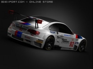bmw m3 gt2 3D-Modell