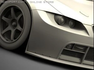 bmw m3 gt2 3D Model