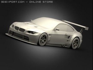 bmw m3 gt2 3D-Modell