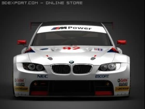 bmw m3 gt2 3D Model