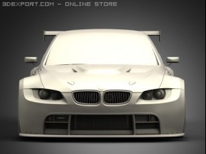 bmw m3 gt2 3D-Modell