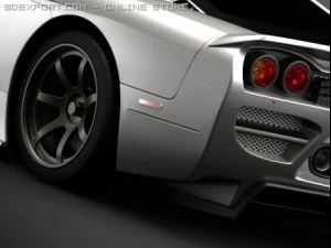 saleen s7 3D Model