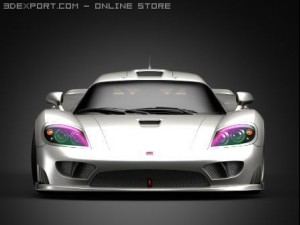 saleen s7 Modelo 3D