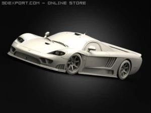 saleen s7 3D Model