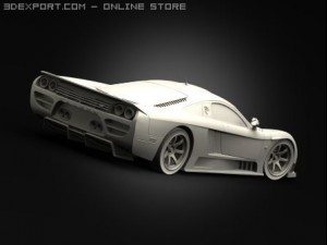 saleen s7 Modelo 3D