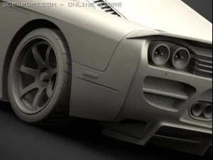 saleen s7 3D Model