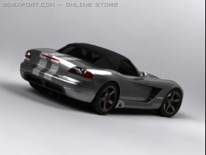 dodge viper srt10 Modelo 3D