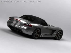 dodge viper srt10 3D Model