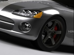 dodge viper srt10 Modelo 3D