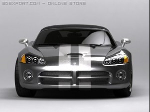 dodge viper srt10 Modelo 3D