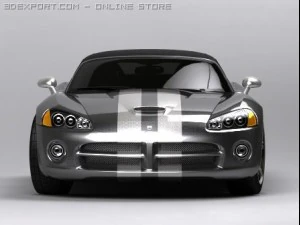 dodge viper srt10 3D Model