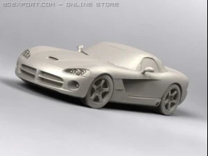 dodge viper srt10 3D Model