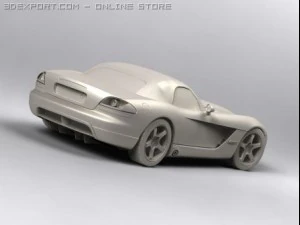 dodge viper srt10 3D Model