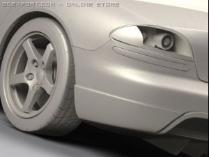 dodge viper srt10 Modelo 3D