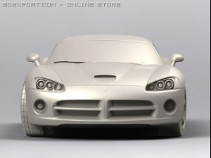 dodge viper srt10 Modelo 3D