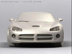 dodge viper srt10 3D Model