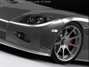 koenigsegg ccx Modelo 3D